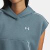 Rival Fleece Piped Sleeveless Hoodie Rival Fleece Piped Sleeveless Hoodie