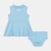Ärmelloses Polo-Kleid für Kleinkinder mit Windelschutz Ärmelloses Polo-Kleid für Kleinkinder mit Windelschutz