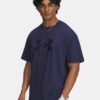 Schweres Marken-Oversize-Shirt mit kurzen Ärmeln Schweres Marken-Oversize-Shirt mit kurzen Ärmeln