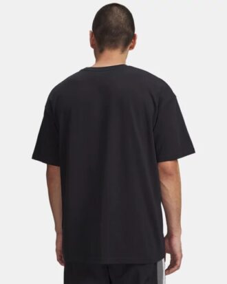 Schweres Oversize-Shirt mit kurzen Ärmeln