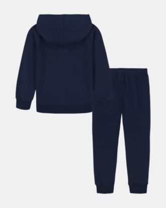 Branded Logo Zip-Up Hoodie Set für Kleinkinder