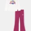 Set mit langärmeligem Shirt mit Seitenstreifen und Yogahose Set mit langärmeligem Shirt mit Seitenstreifen und Yogahose