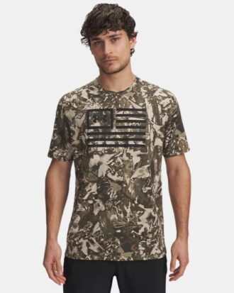 T-Shirt mit Freedom-Camouflage-Print
