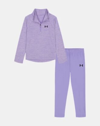 Twist Tech Kleinkind-Set mit ¼-Reißverschluss und Leggings Twist Tech Kleinkind-Set mit ¼-Reißverschluss und Leggings