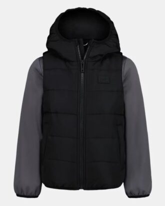 Twofer Hoodie-Weste