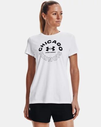 UA Chicago City Kurzarm-Shirt für Damen
