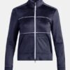 Velours-Trainingsjacke