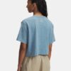 Washed Logo Boxy Crop Kurzarm Washed Logo Boxy Crop Kurzarm